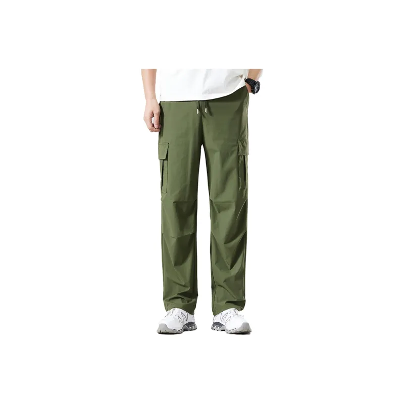Red bean Cargo Pants Unisex-0
