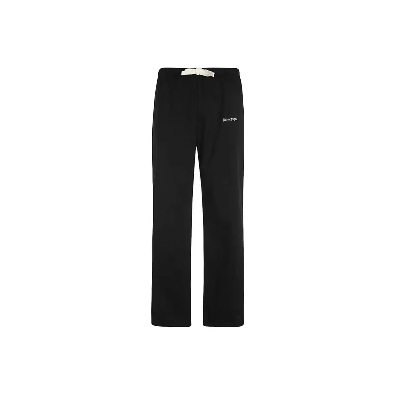 PALM ANGELS Logo Embroidered Drawstring Trousers-0