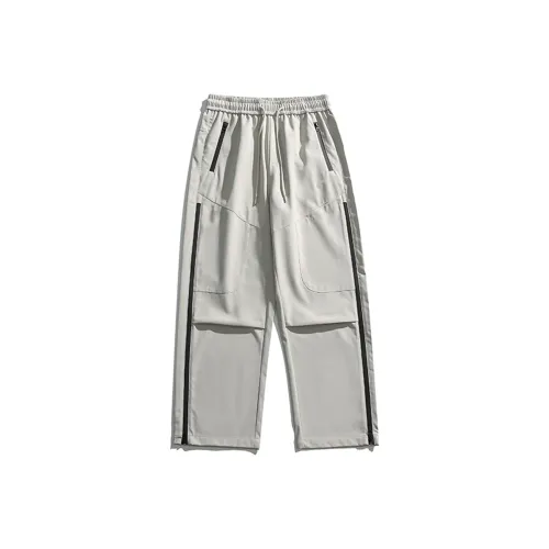 LEVEL Casual Pants Unisex Matte Black