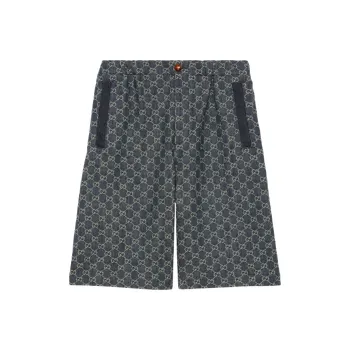 GUCCI Denim Shorts Men's Dark Blue