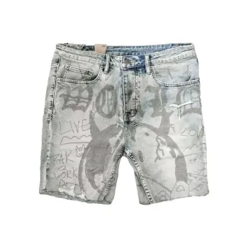 Ksubi Denim Shorts Men Blue