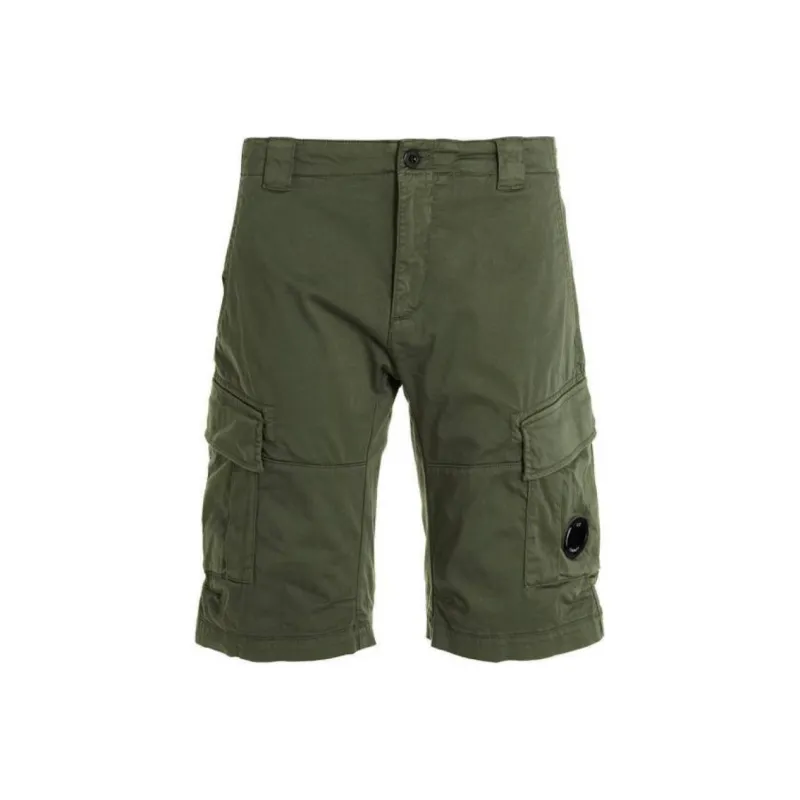 C.P.Company Satin Cargo Shorts-0