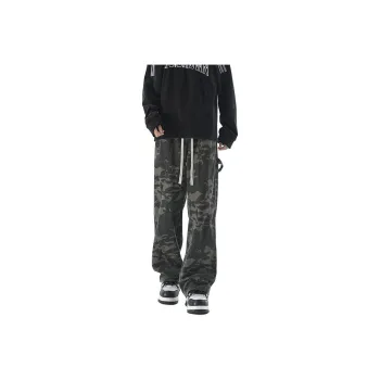 HOWIE LANDAU Casual Pants Unisex Camouflage