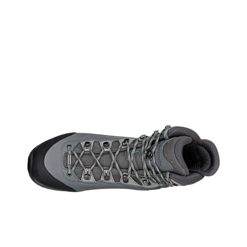 Lowa Anti Slip Wear Resistant High Top Hiking Shoes Women's Gray-3