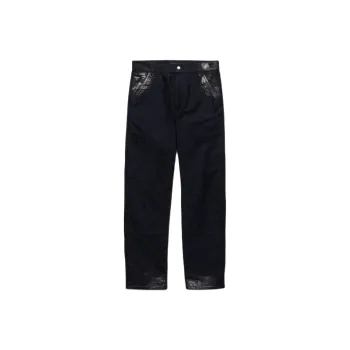 PRADA FW24 Casual Pants Men's Navy