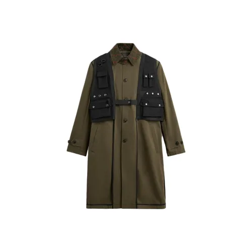 ZARA x ANDERSSON BELL ANDERSSON BELL Collaboration SS25 Trench Coat Men's Khaki