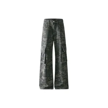 NVRFRGT Jeans Unisex Camouflage