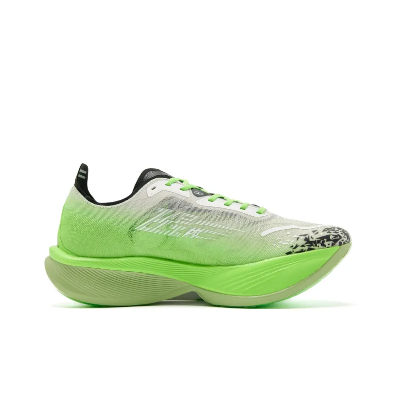 QIAODAN Feiying PB3 Enhanced Edition Running Shoes Men Low Top Light Gray Gull Blue-1