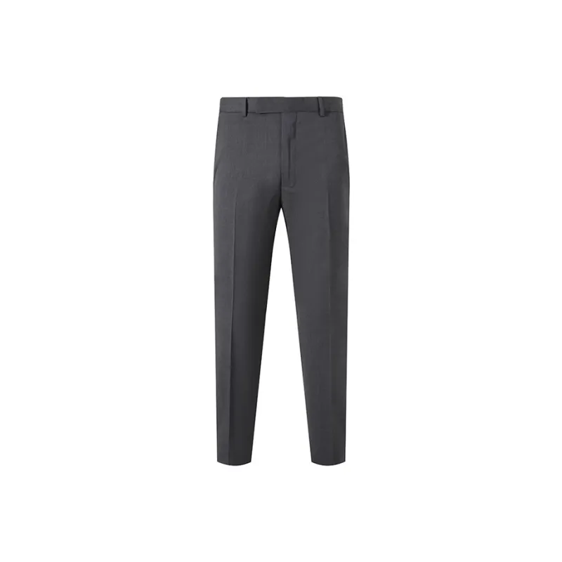 Zegna SS24 Suit Trouser Men's Coal Gray-0