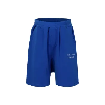GALLIANO LANDOR SS22 Loose Fit Shorts Men's Blue