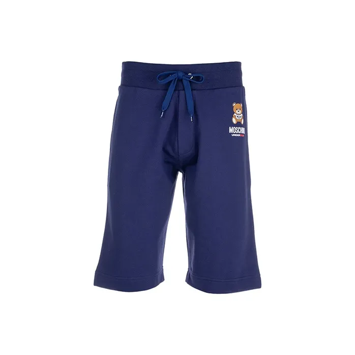 MOSCHINO Casual Shorts Men Blue-0