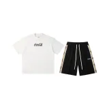 Clothing Sets (White Short-Sleeved Shirt+Black Pants)