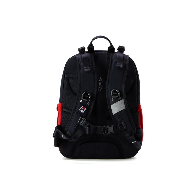 FILA Nylon Backpack Medium Size Unisex Fire Red-1