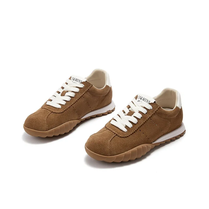 15 MINS Chestnut Cookie Breathable Low Top Casual Shoes Women's-6