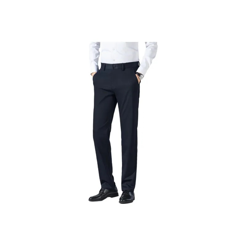 Devanro Suit Trouser Men's Black-17