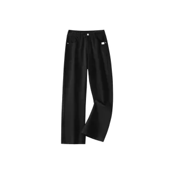 THREE-BODY Three Body Peripheral Symbols Jeans Unisex Black