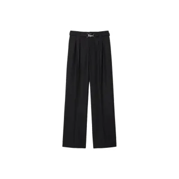 LACOSTE Logo buckle Trousers