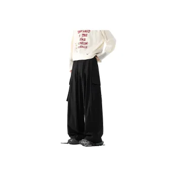 ALI THE FOX Cargo Pants Unisex Black