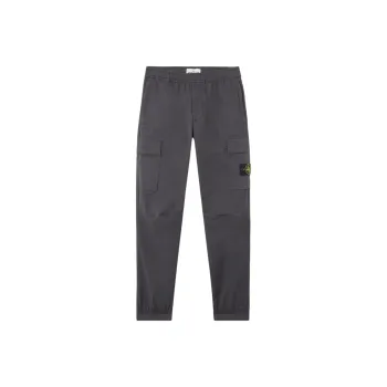 STONE ISLAND Cargo Pants Men's Charcoal Gray