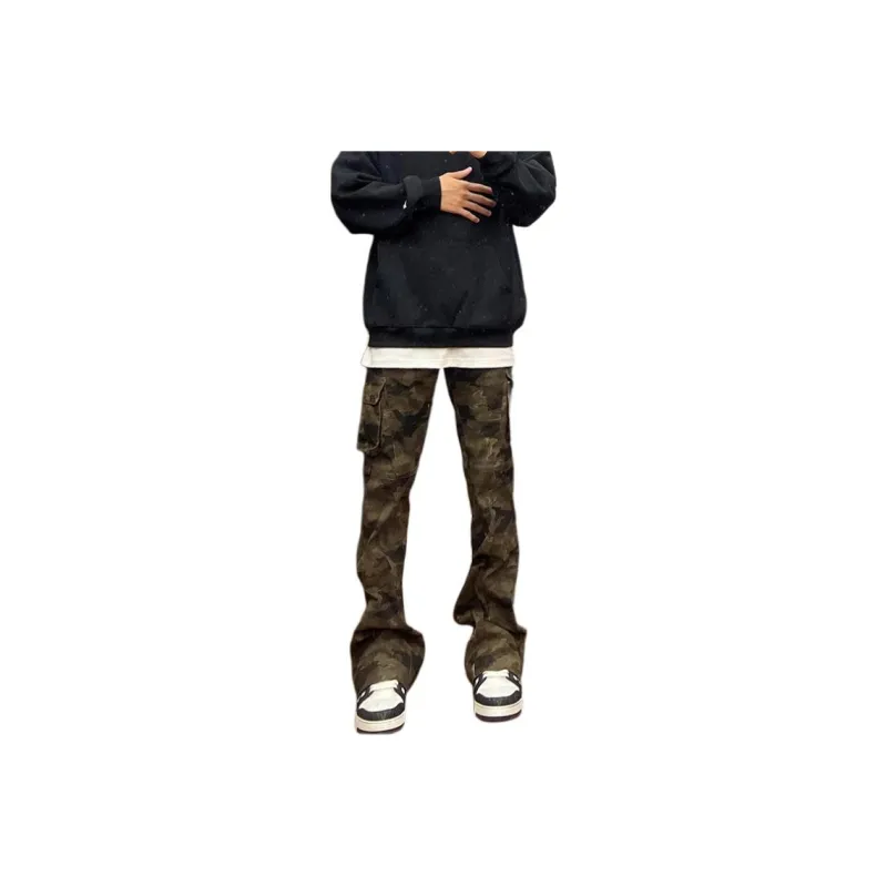 CORNILOT Cargo Pants Unisex Camouflage-0