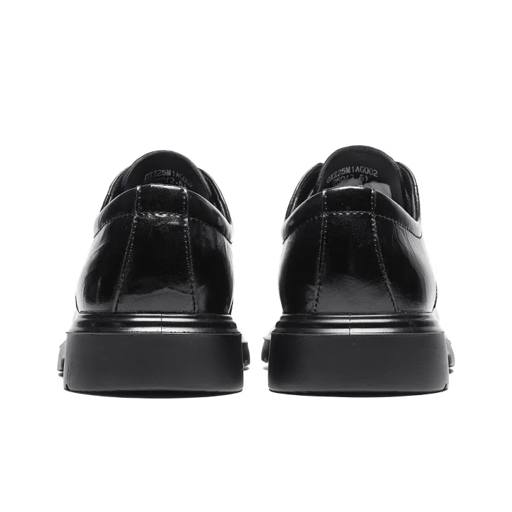 OPP Support Height Increase Low Top Casual Shoes Men's Black-3