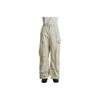 PUBLIC TOKYO SS25 Cargo Pants Men's Ivory