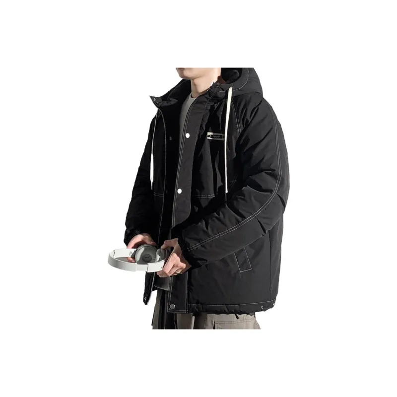 Tonlion Puffer Jackets Men Black-0