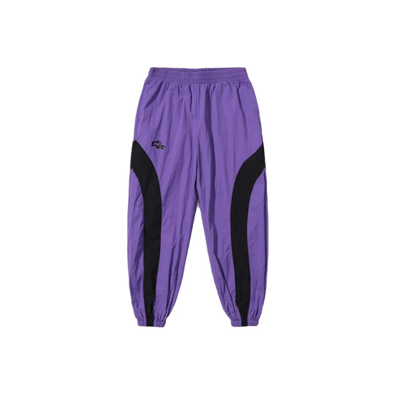 Powolves Windbreaker Pants Unisex Purple-0