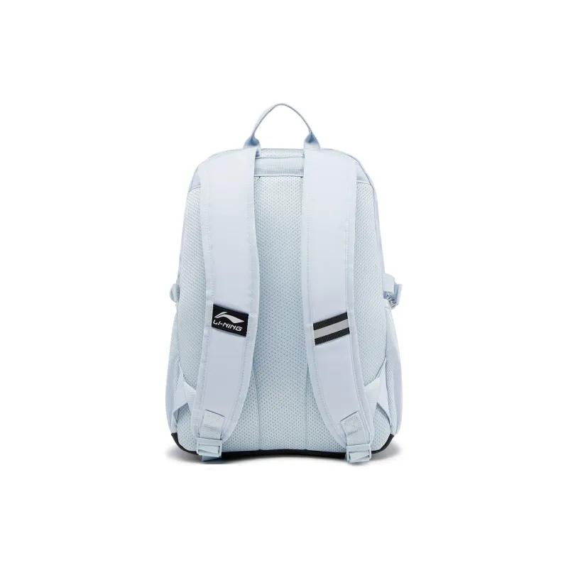 LiNing Sports Life Collection Polyester Backpack Unisex Light Blue-1