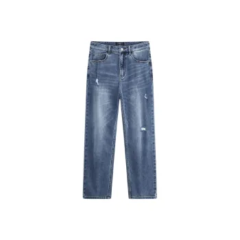 FAIRWHALE Jeans Unisex Light Blue