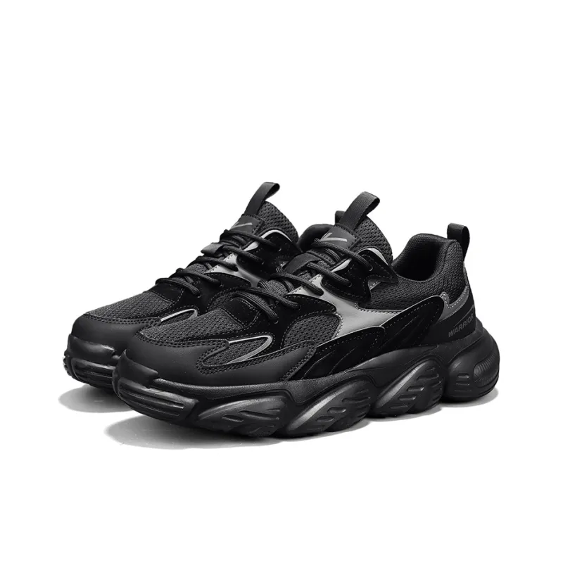 Warrior Slip Resistant And Abrasion Resistant Coverage Low Top Chunky Sneakers Men's-1