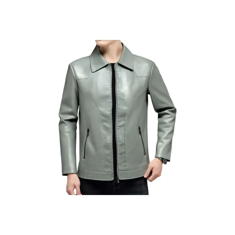 PIERRE CARDIN Leather Jacket Men's-3