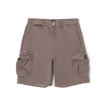 Lee Denim Shorts Men Brown