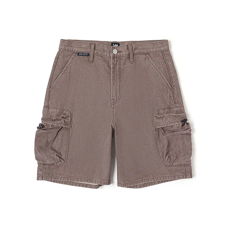 Lee Denim Shorts Men Brown-0