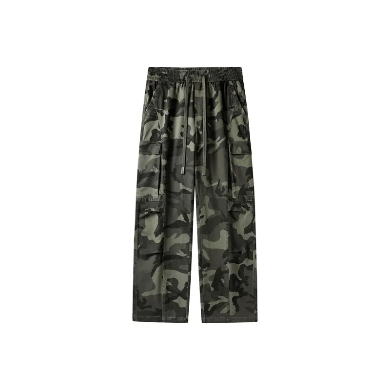 Jeep Cargo Pants Unisex Camouflage-0