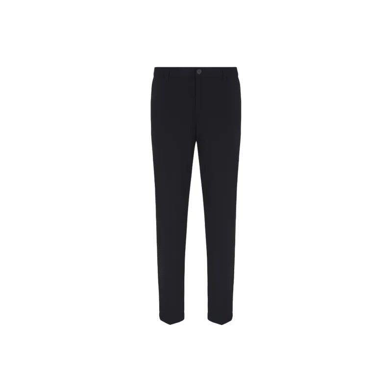 ARMANI EXCHANGEAE FW24 Casual Pants Men's Black-0