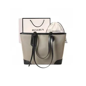 Bullrun Fabric, Synthetic Leather Shoulder Bag Regular Women's Multicolor