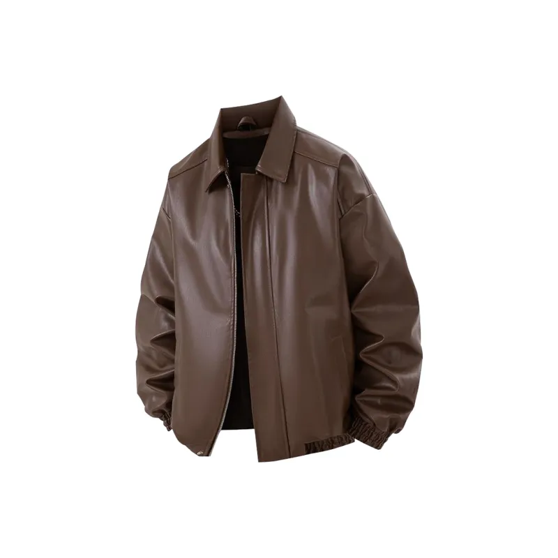 CHARLIE GOLF Leather Jacket Unisex-6