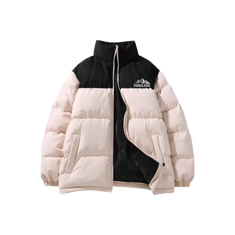 FONDLOOK Puffer Jackets Unisex-22