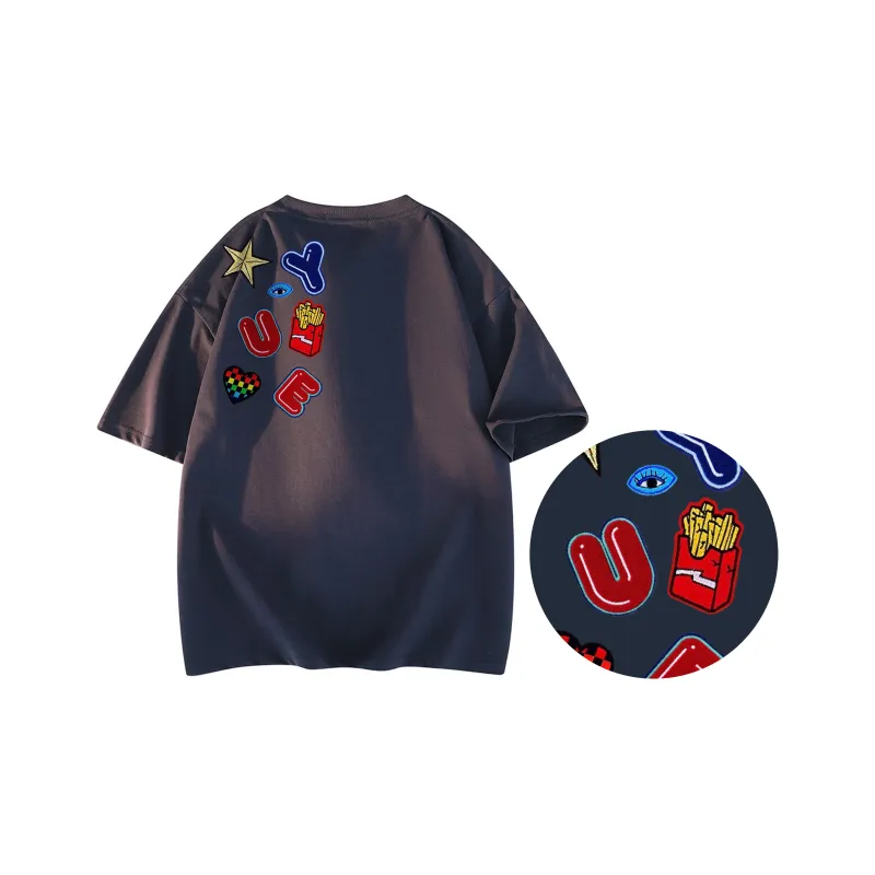 Feiyue T Shirts Unisex-20