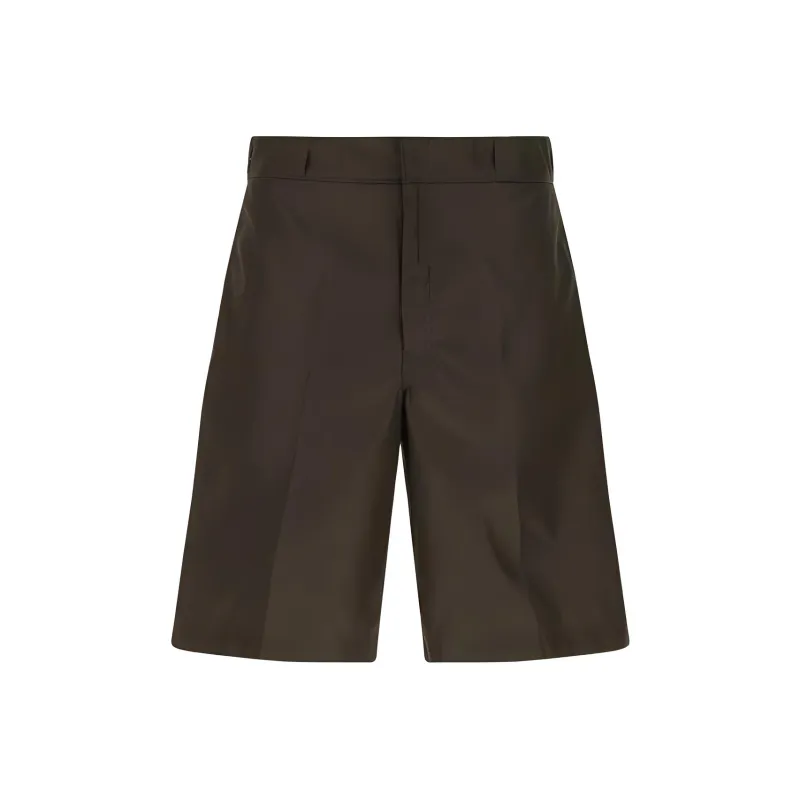 PRADA Casual Shorts Men Green-0
