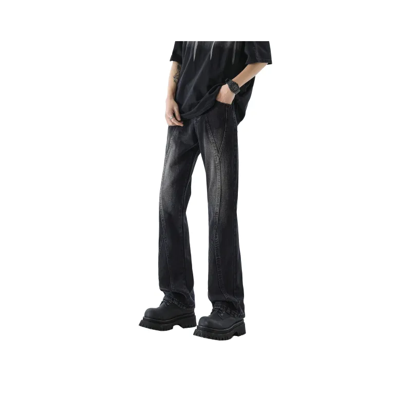 HOKLV Jeans Unisex-7