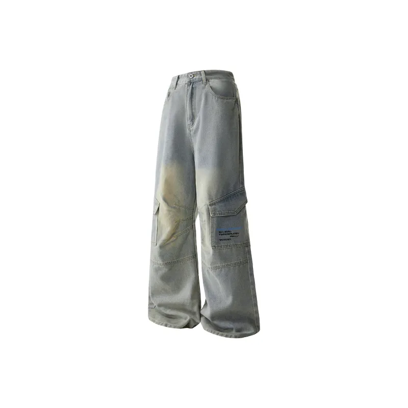 Qnxeey Jeans Unisex-6