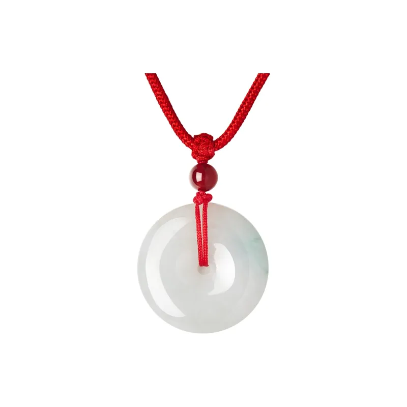 LAOMIAO Glutinous Jade Jadeite Necklaces Unisex-0