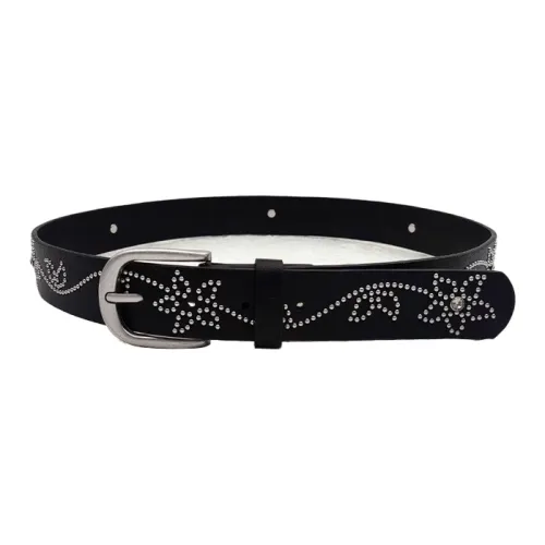 Yalu Preferred Cow Split Leather Belts Women's 3.4cm