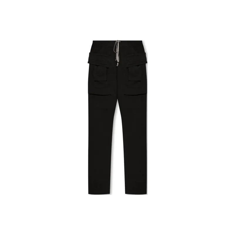 RICK OWENS Drawstring Cargo Trousers-0