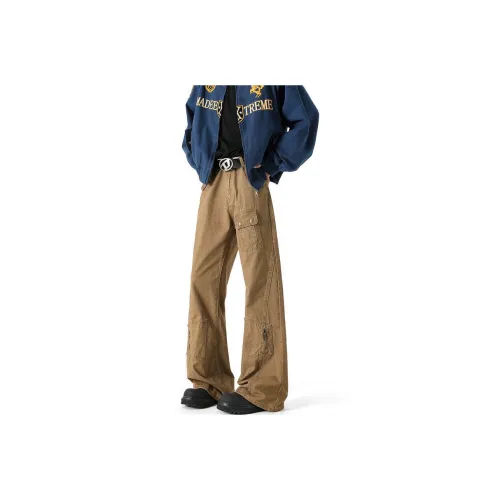 ACUOD BY CHANU Cargo Pants Unisex Khaki