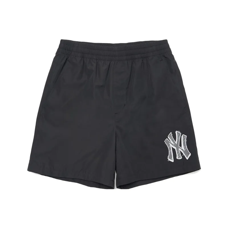 MLB New York Yankees Casual Shorts Unisex Black-0
