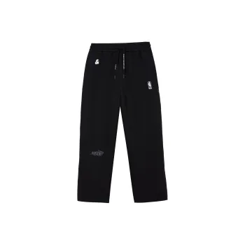 JACK JONES· x NBA Casual Pants Men's Pure Black