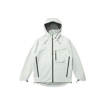 SET FUNS Jackets Coats Unisex Glacier White